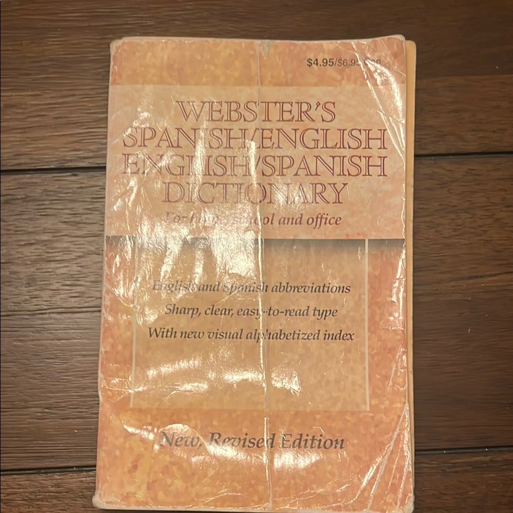 Webster's Spanish-English Dictionary